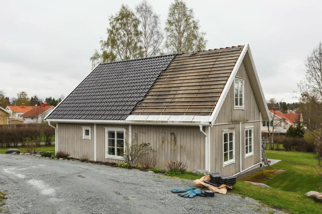 taklutning p villa s p verkar den materialval livsl ngd och kostnad