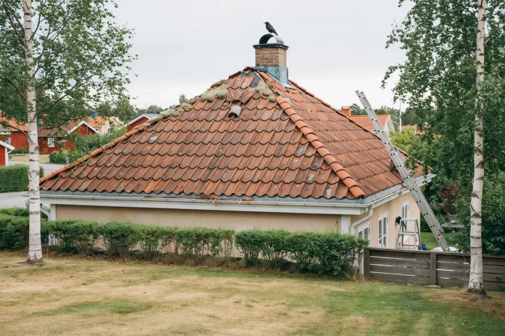 augusti r r tt tid f r tak versyn uppt ck sommarens slitage innan h stens stormar och regn