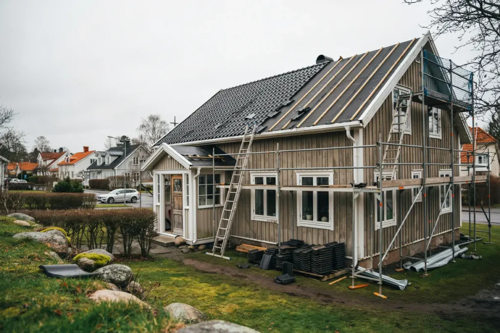 takbyte steg f r steg s g r en trygg takoml ggning till f r villa gare