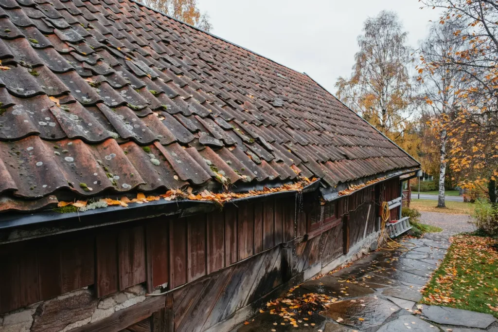 oktober p taket s f rbereder du villa och brf f r l v regn och h stens f rsta frost